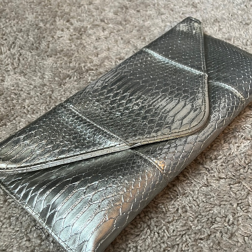 Snakeskin Clutch